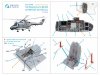Quinta Studio QD+48484 Lynx Mk88A 3D-Printed & coloured Interior on decal paper ( Airfix )( with 3D-printed resin parts ) 1/48